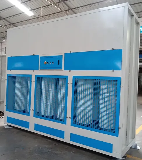 Cabine de pulverização de pintura a pó/filtro em caixa/certificado CE