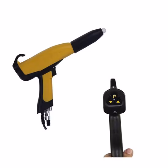 Pistola de pintura eletrostática a pó de alta qualidade para pintura metálica
